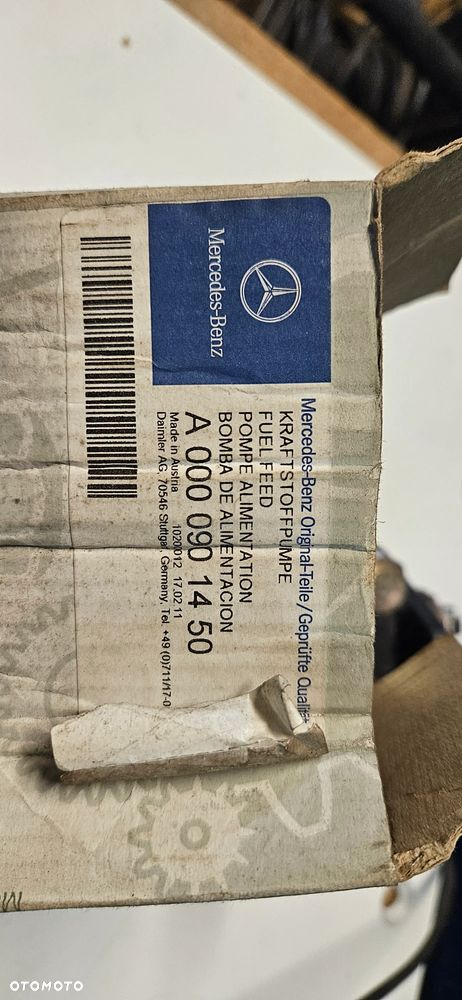 Pompa paliwa Mercedes A0000901450 - 4