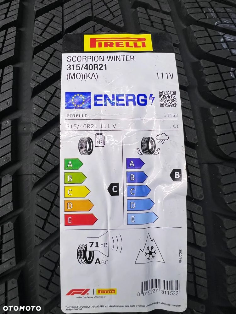 Oryginalne Koła zimowe Mercedes GLE GLS W167 21'' AMG  Pirelli Scorpion Winter - 5