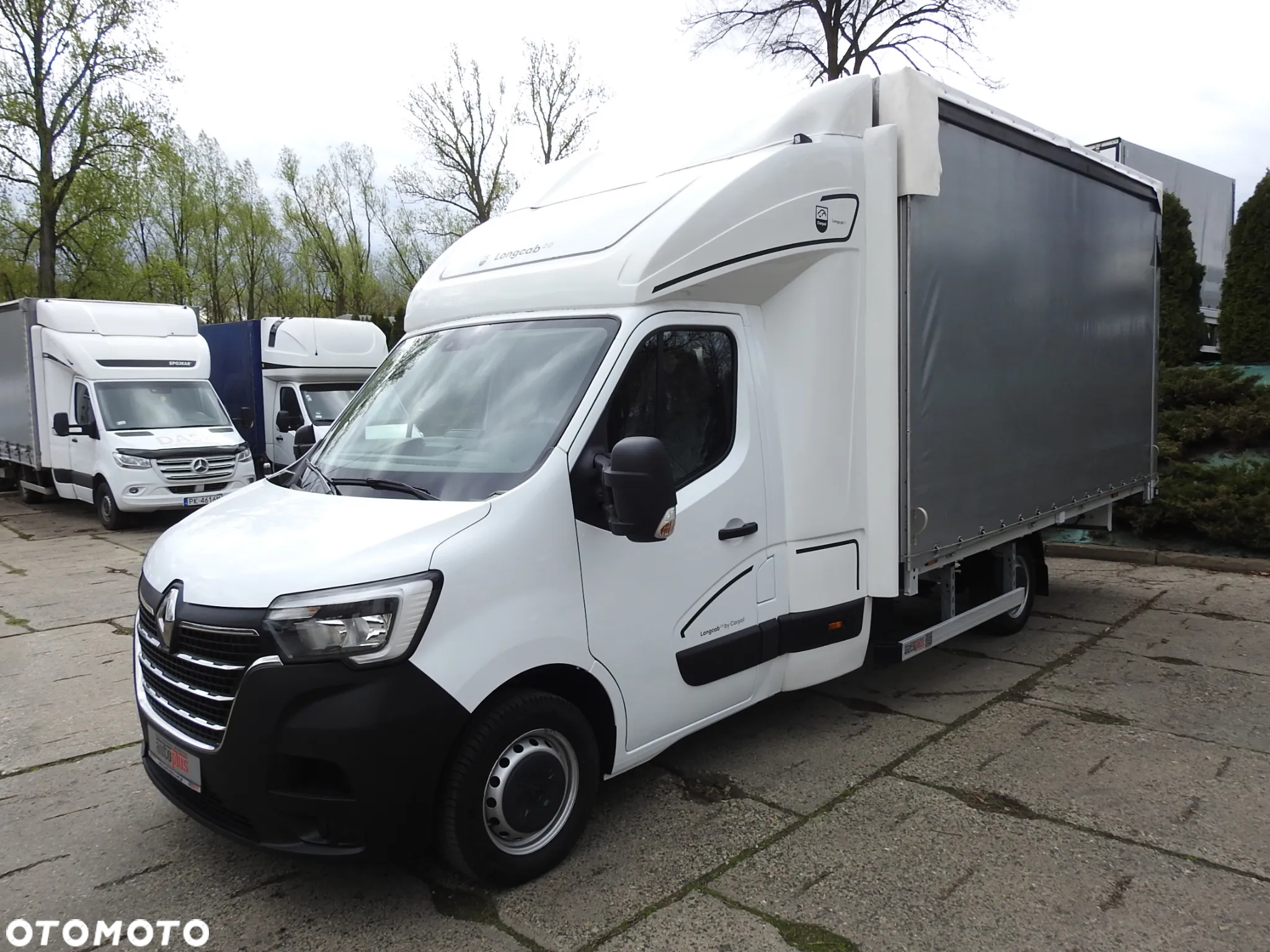 Renault MASTER PLANDEKA 10 PALET WEBASTO NAWIGACJA KLIMATYZACJA LEDY PNEUMATYKA 165KM [ 128098 ] - 7