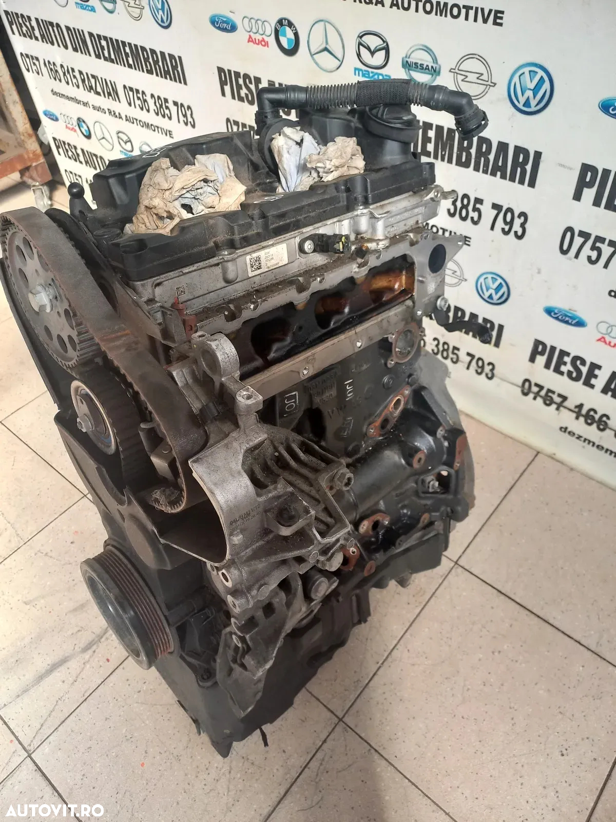 Motor Audi A4 B9 A5 A6 Q3 Q5 2.0 Tdi Euro 6 Cod Motor DET 68.000 Km - 4