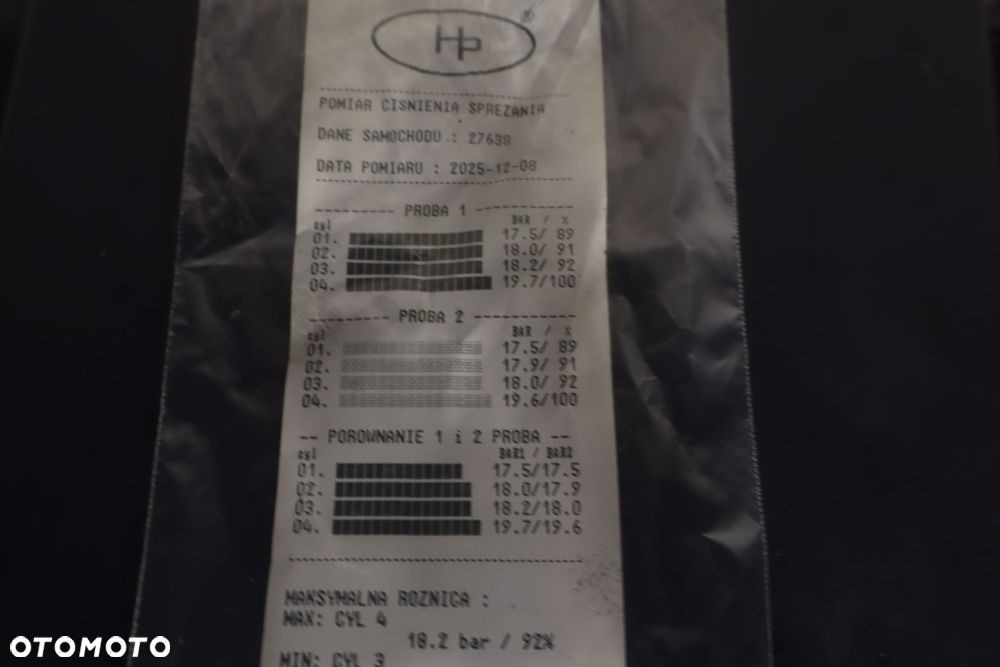 SILNIK  SKODA OCTAVIA IV 1.5TSI 149KM DFY TEST - 2