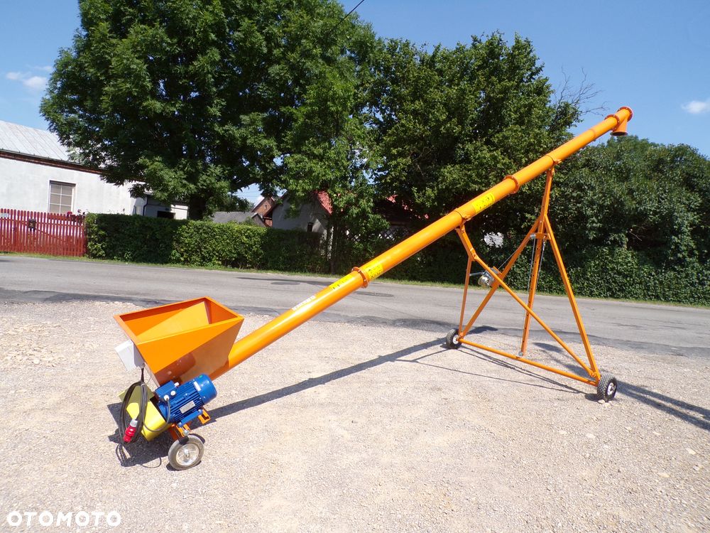 PODAJNIK/ PRZENOŚNIK ŚLIMAKOWY/Żmijka Do Zboża/ Pelletu/ Trocin Podajniki Przenośniki Ślimakowe Żmijki Fi 140 Fi 200 - 12