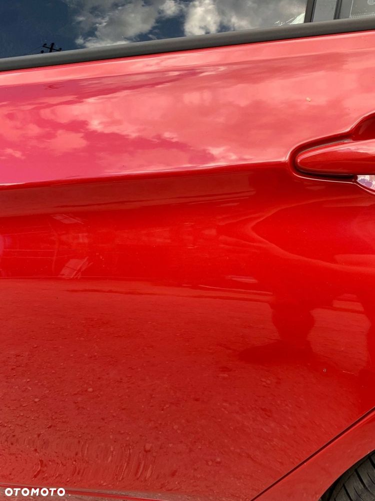 Drzwi tył tylne lewe BMW 3 F30 sedan A75 czerwone WWA - 3