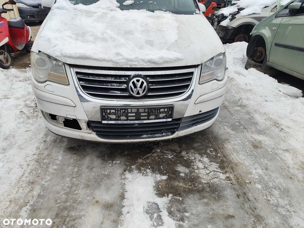 volkswagen touran I lift LB9A maska zderzak lampa grill błotnik drzwi zbiornik paliwa szyba - 3
