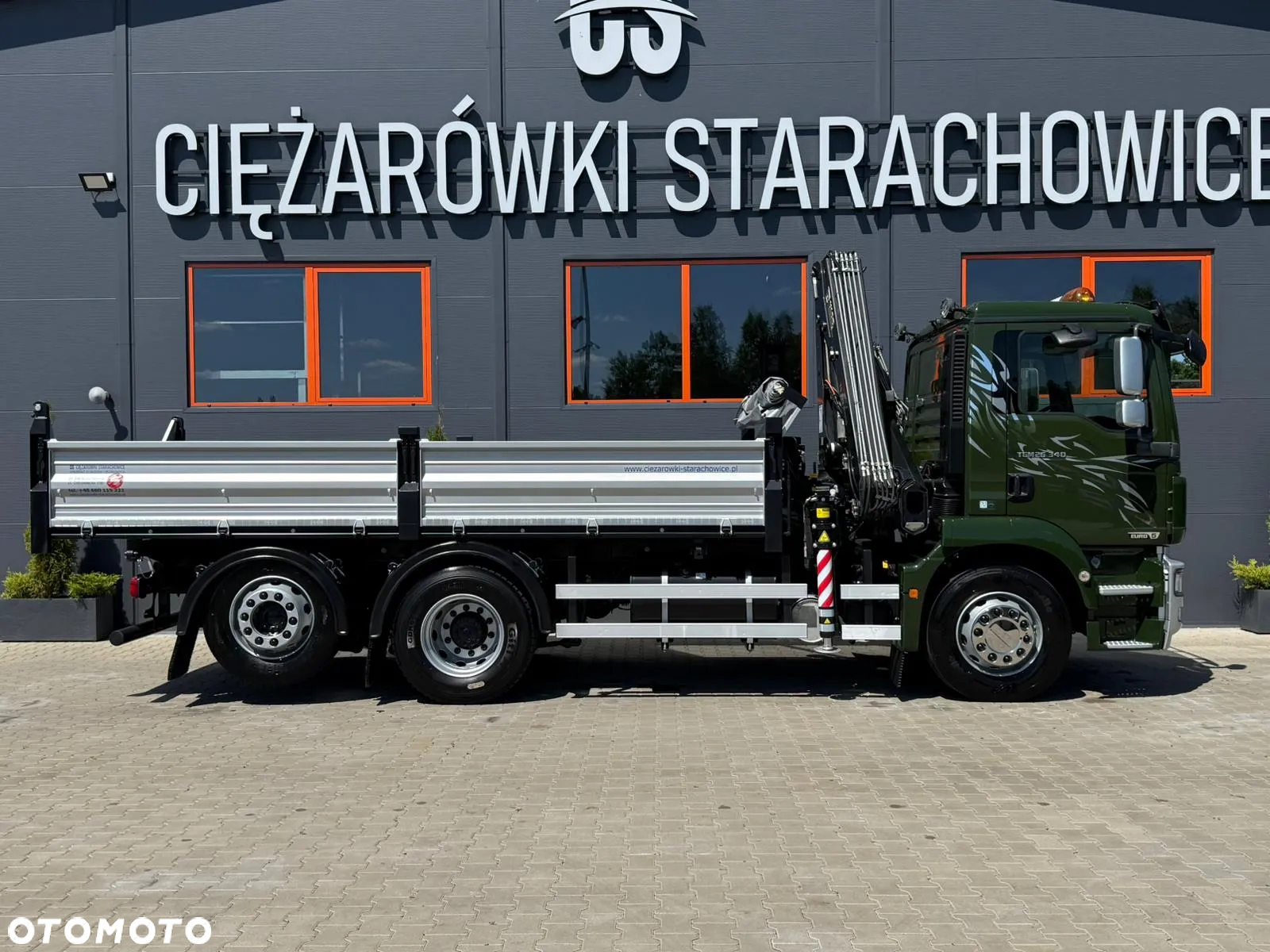 MAN MAN TGM TGS TGX 26.340 // E5// Klima // 6x2 6x4 //WYWROTKA 3-S / HIAB XS 122 HIDUO // KIPPER // KRAN // KRANE - 6