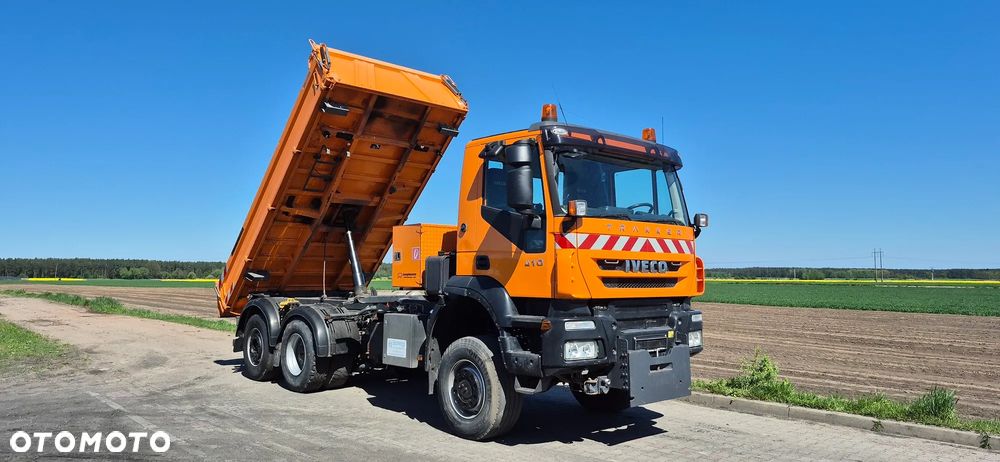 Iveco Trakker 410 6x4 na przednie koła blokada mostów - 10