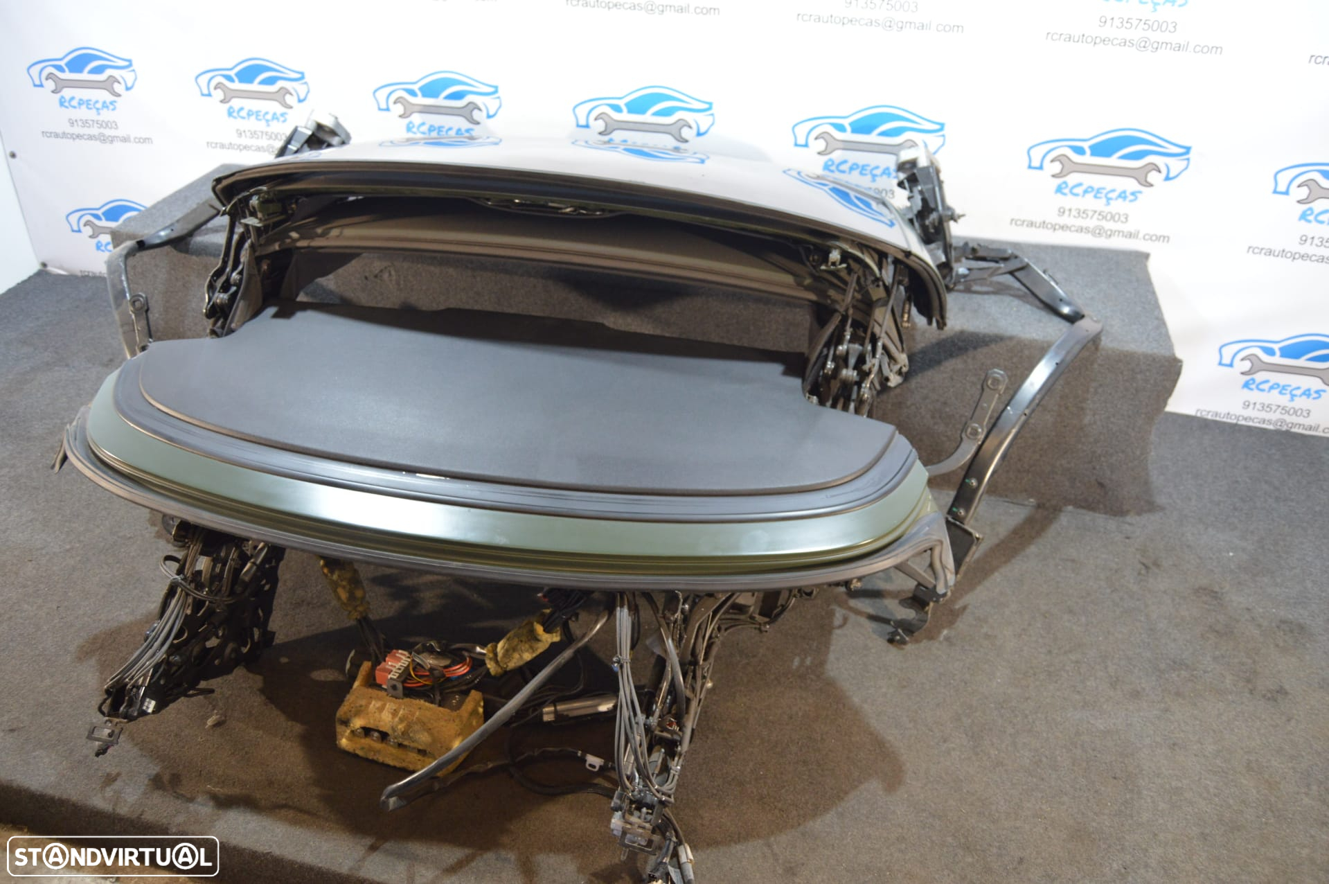 CAPOTA VIDRO ELETRICA HARD TOP BMW SERIE 3 E93 CABRIO 61357199885 7199885 7128780 SERIE 3 E93 CABRIO LCI TEJADILHO ELETRICO TETO PANORAMICO - 5