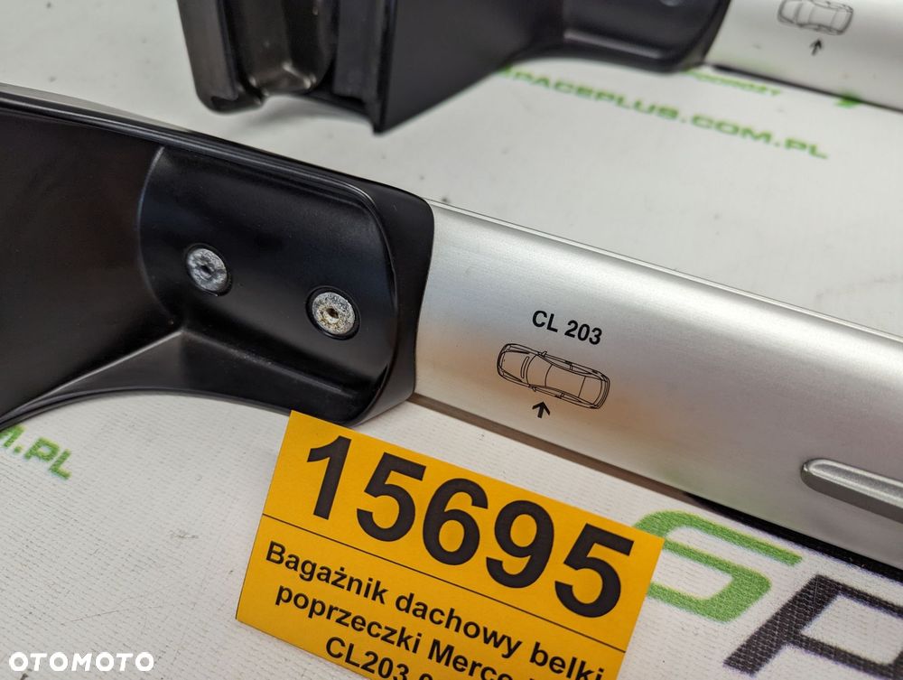 Bagażnik dachowy bazowy belki poprzeczki Mercedes C W203 00-08 - 6