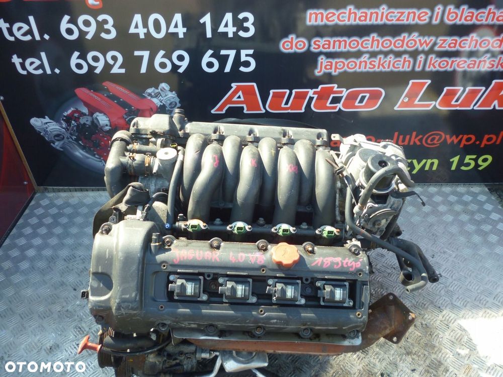 SILNIK JAGUAR 4.0 V8 XJ XK XK8 ZMIENNE FAZY - 1