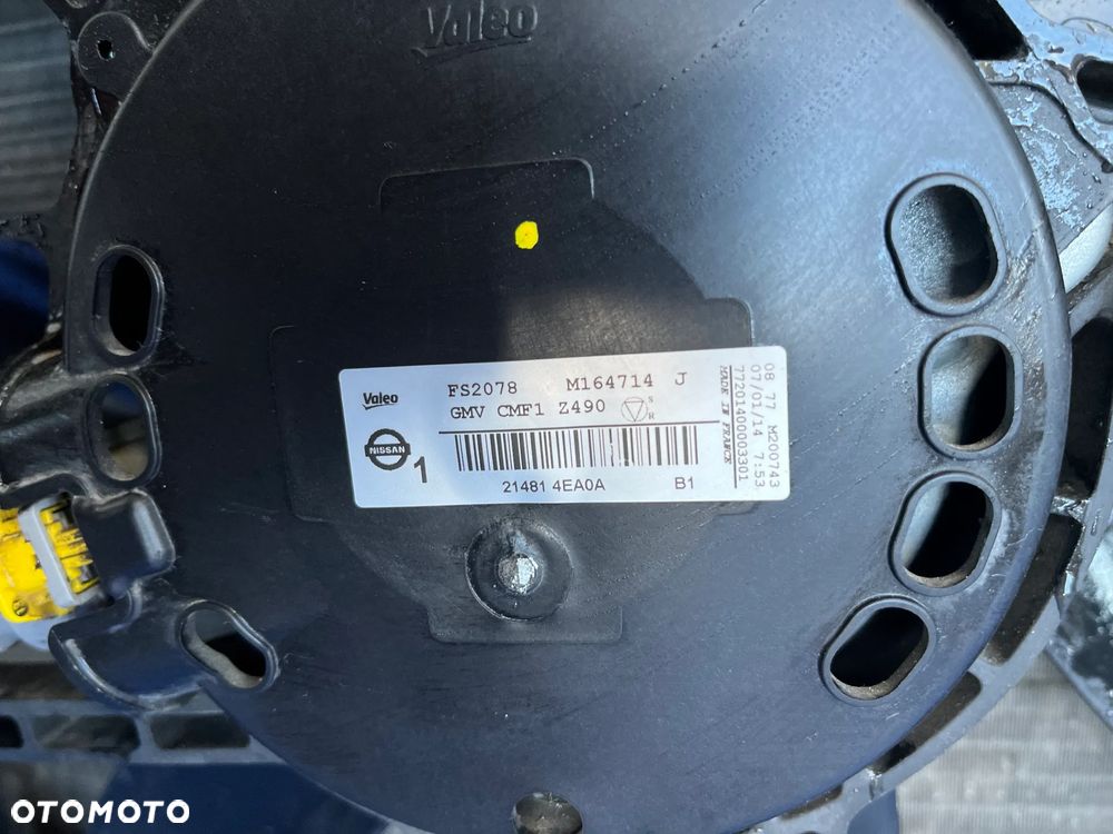 KOMPLETNY PAS PRZEDNI NISSAN QASHQAI J11 1.2  WZMOCNIENIE CHŁODNICA PODŁUŻNICE KOMPLET BELKA ABSORBER - 4