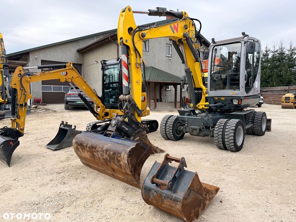 Wacker Neuson Koparka Kołowa 6 TON Wacker NEUSON 6503 -2 Pług Ramię Long 3 Łamane POWERTILT Lenhoff Klimatyzacja łyżki przedsiębierne MS03 6503 ew65 wiertnica łuparka widły grabie - 6