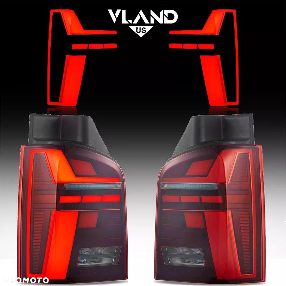 Lampy tylne Led Tuning Vw T6 1 Transporter Multivan Caravelle 7e 2015-2024 - 3