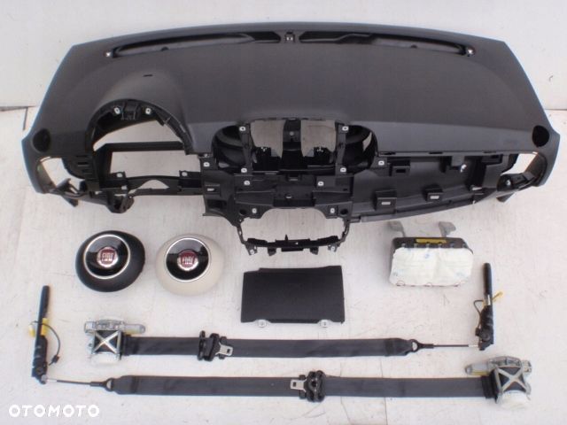 FIAT 500 NAPINACZ DOPINACZ PAS PASY AIRBAG - 4