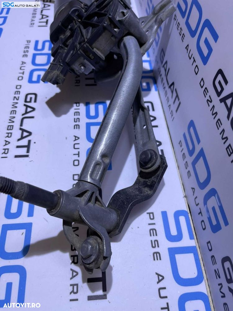 Ansamblu Brat Brate cu Motoras Stergator Stergatoare Parbriz Peugeot 207 CC Cabrio Decapotabil 2006 - 2015 Cod 0390241970 3397020877 9681204380 - 4