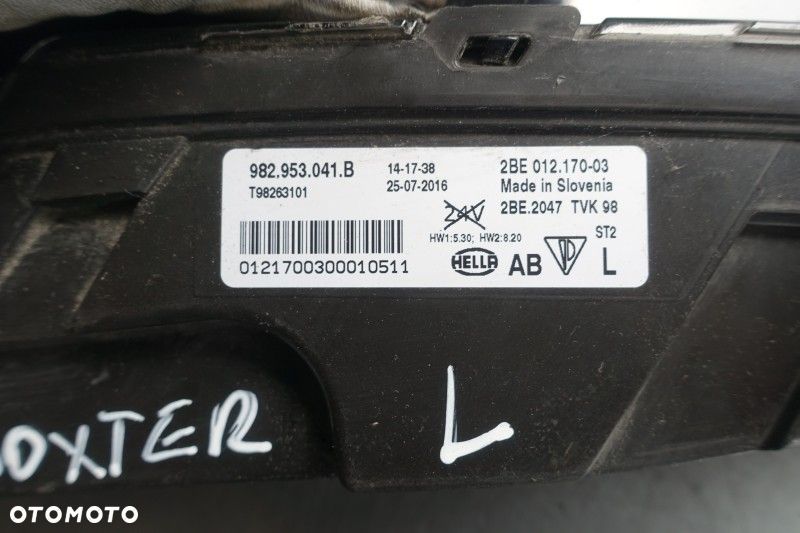 HALOGEN LEWY LED DRL PORSCHE BOXSTER 718 - 2