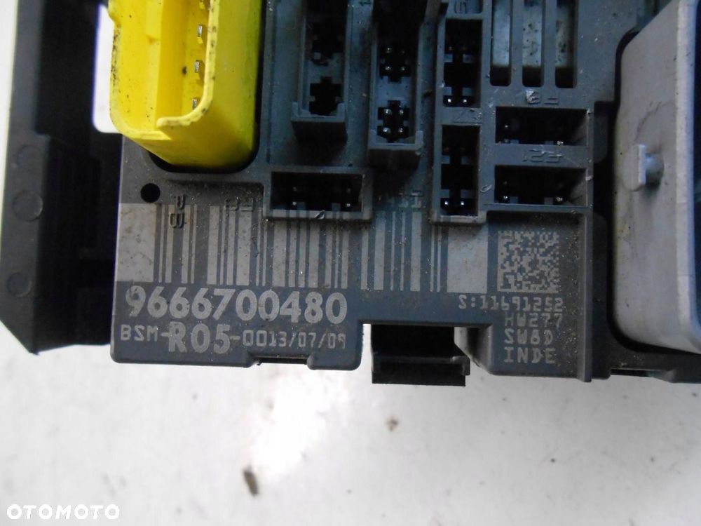 skrzynka bezpieczników bsm citroen c4 1.6 9666700480 # - 3