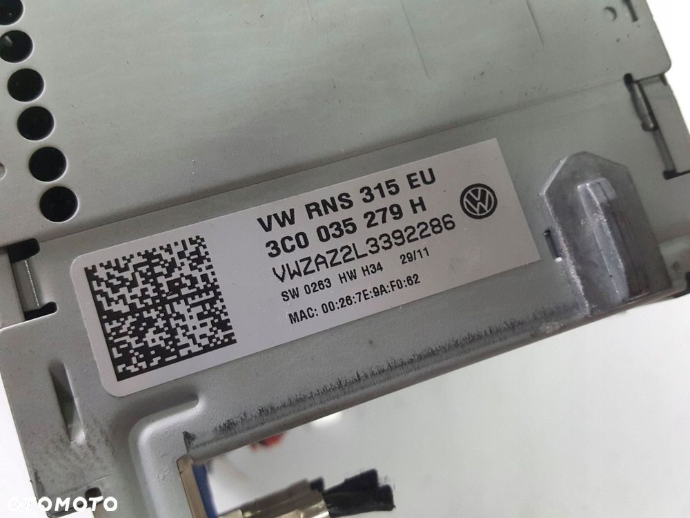 VW PASSAT CC 08-12r RADIO NAWIGACJA 3C0035279H - 6