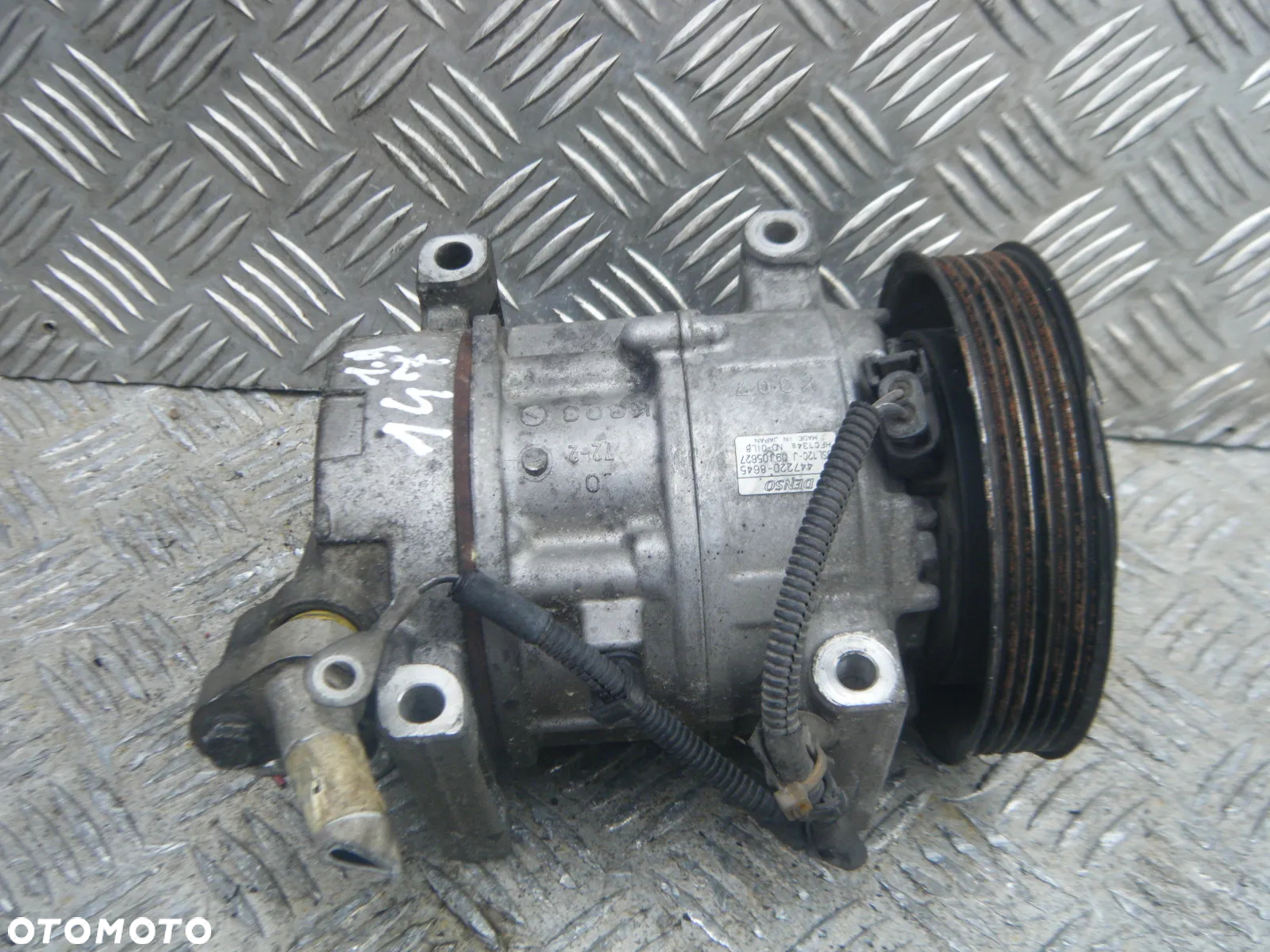 ALFA ROMEO 147 FIAT BRAVO II 07-10 1.9 JTD SPRĘŻARKA KLIMATYZACJI 447220-8645 =RADOM = RADOM - 3