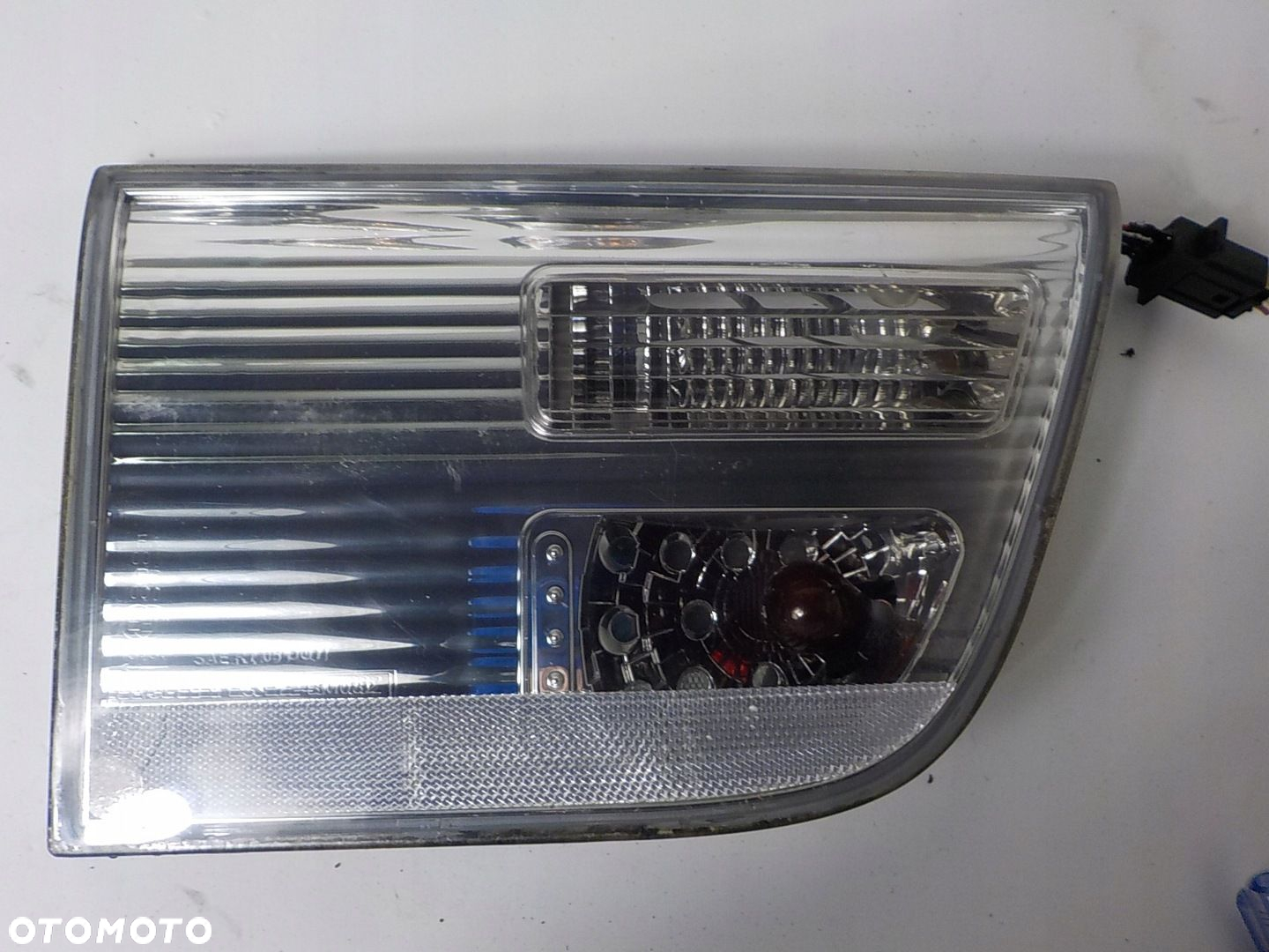 BMW X5 E53 LIFT LAMPA LEWA PRAWA TYLNA LEWY PRAWY TYŁ W KLAPĘ KOMPLET BIAŁE - 6
