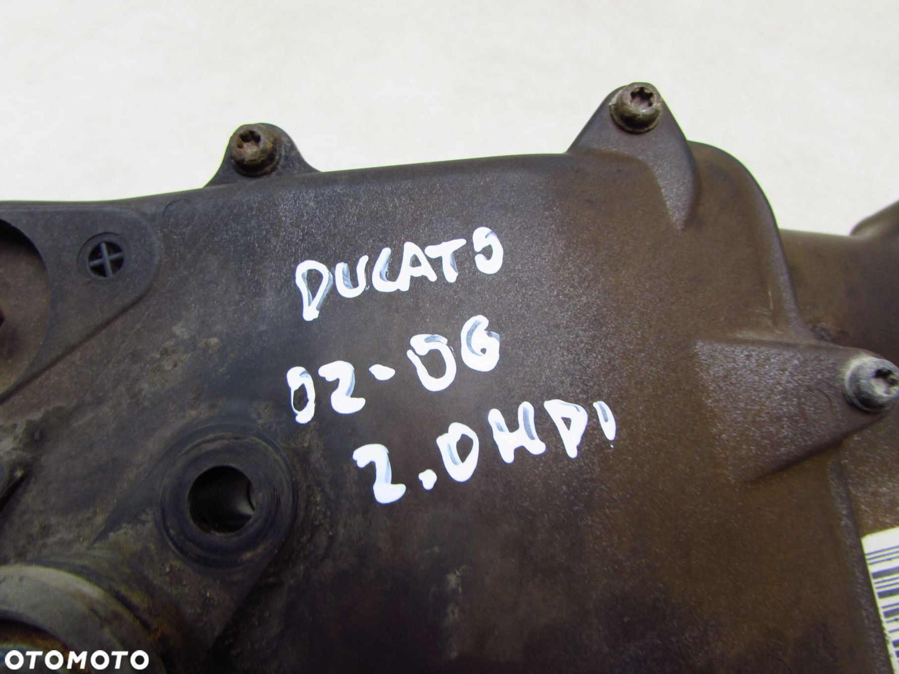 FIAT DUCATO BOXER JUMPER 2.0 HDI OBUDOWA TERMOSTATU 9643212080 + CZUJNIK - 8