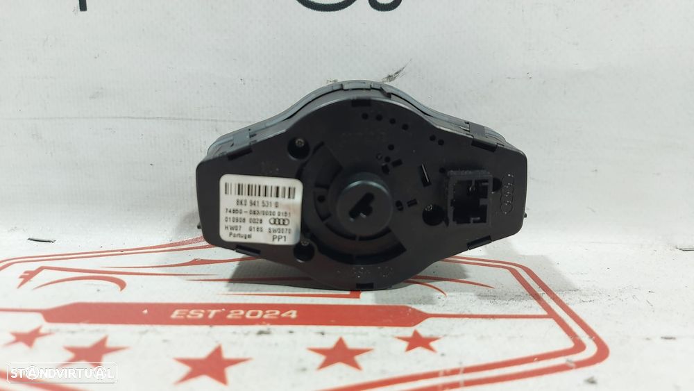 Modulo Luzes Switch Comutador Botão Audi A4 B8 Audi A5 8K0941531G Original - 2