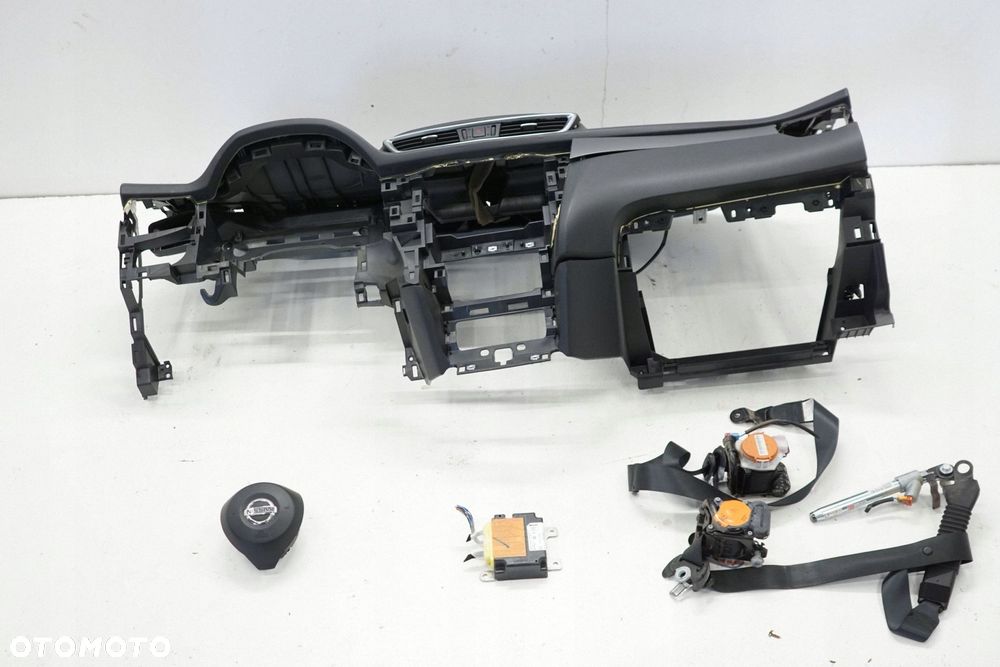 NISSAN QASHQAI J11 LIFT 17R DESKA ROZDZIELCZA KOKPIT AIRBAG PASY - 1