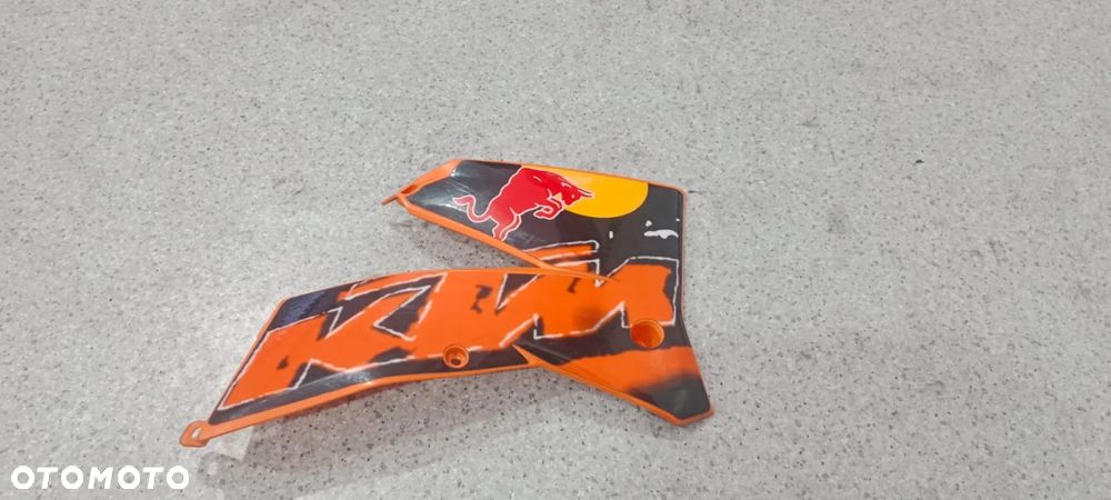 boki osłona chłodnicy + błotnik nadkole przednie KTM SX/EXC 250 (nr1145) - 7