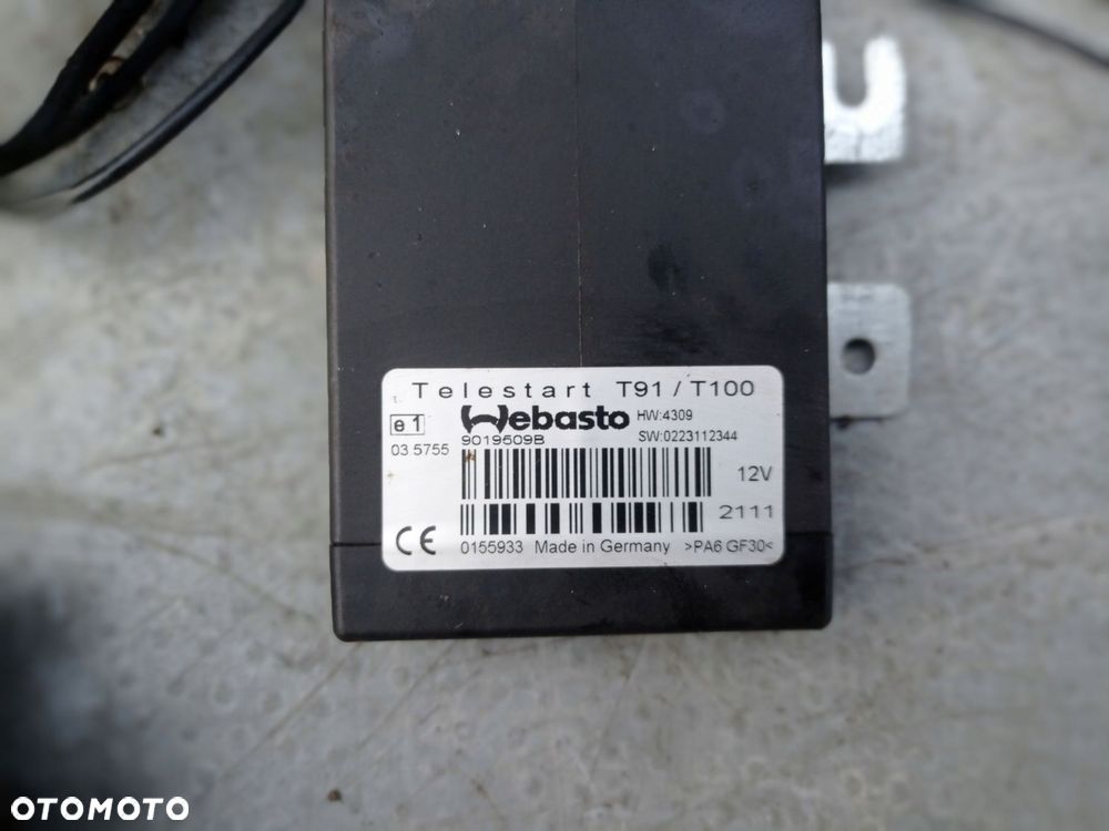 sterownik webasto telestar t91/t100 9019509b - 2