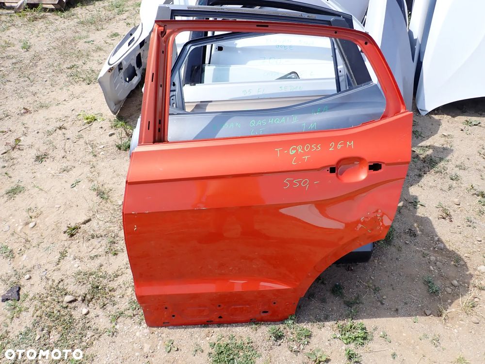 VOLKSWAGEN T-CROSS 2GM DRZWI LEWY TYŁ - 1