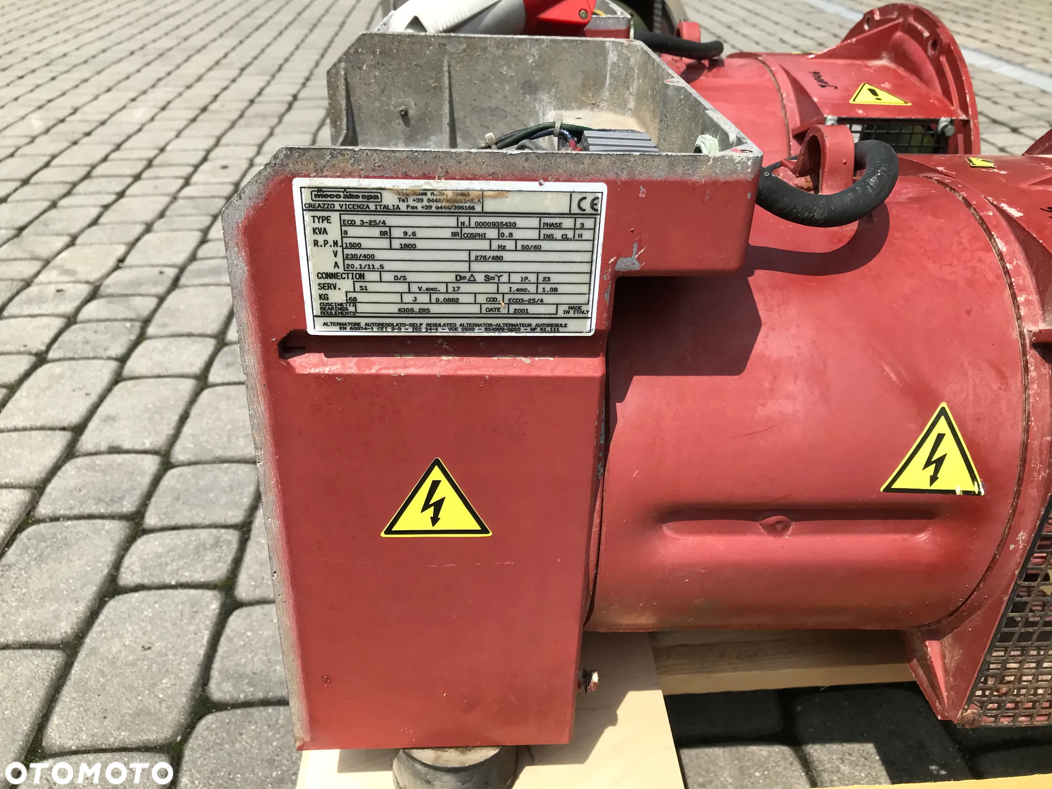 PRĄDNICA GENERATOR MECC ALTE SPA ECO 32-2S/4 9,6 KVA - 7