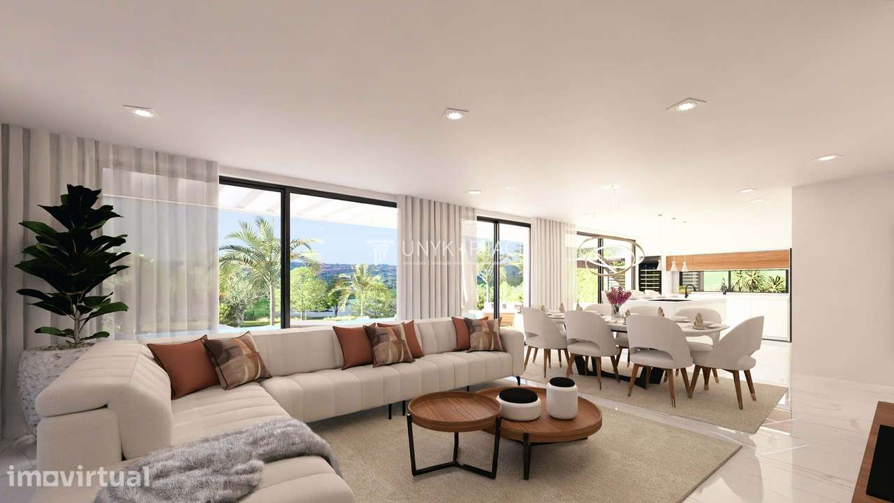 Moradia Contemporânea 3 Quartos com Vista para o Golfe – Alcantarilha, - Grande imagem: 2/21