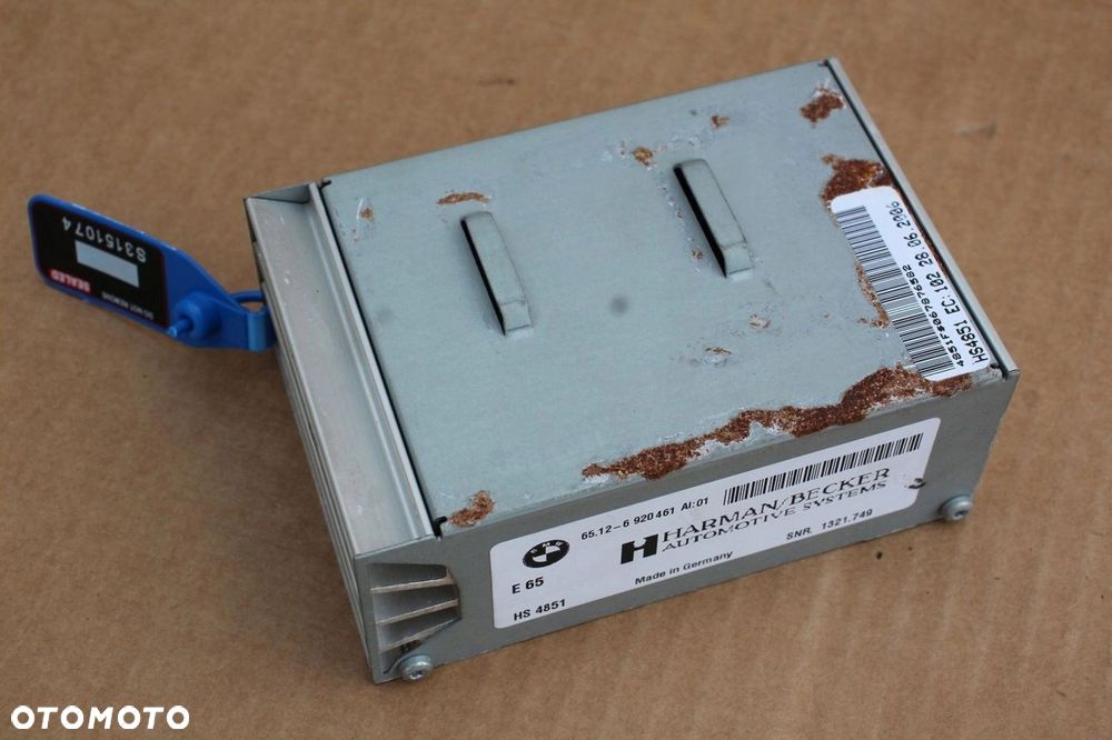 Wzmacniacz samochodowy HI-FI BMW e60 e61 e63 e64 6920461 harman becker - 3