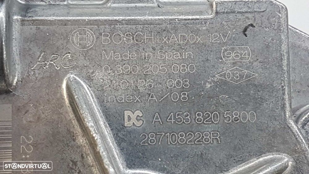 MOTOR LIMPA-VIDROS TRASEIRO RENAULT CLIO V EXPERIENCE - 3