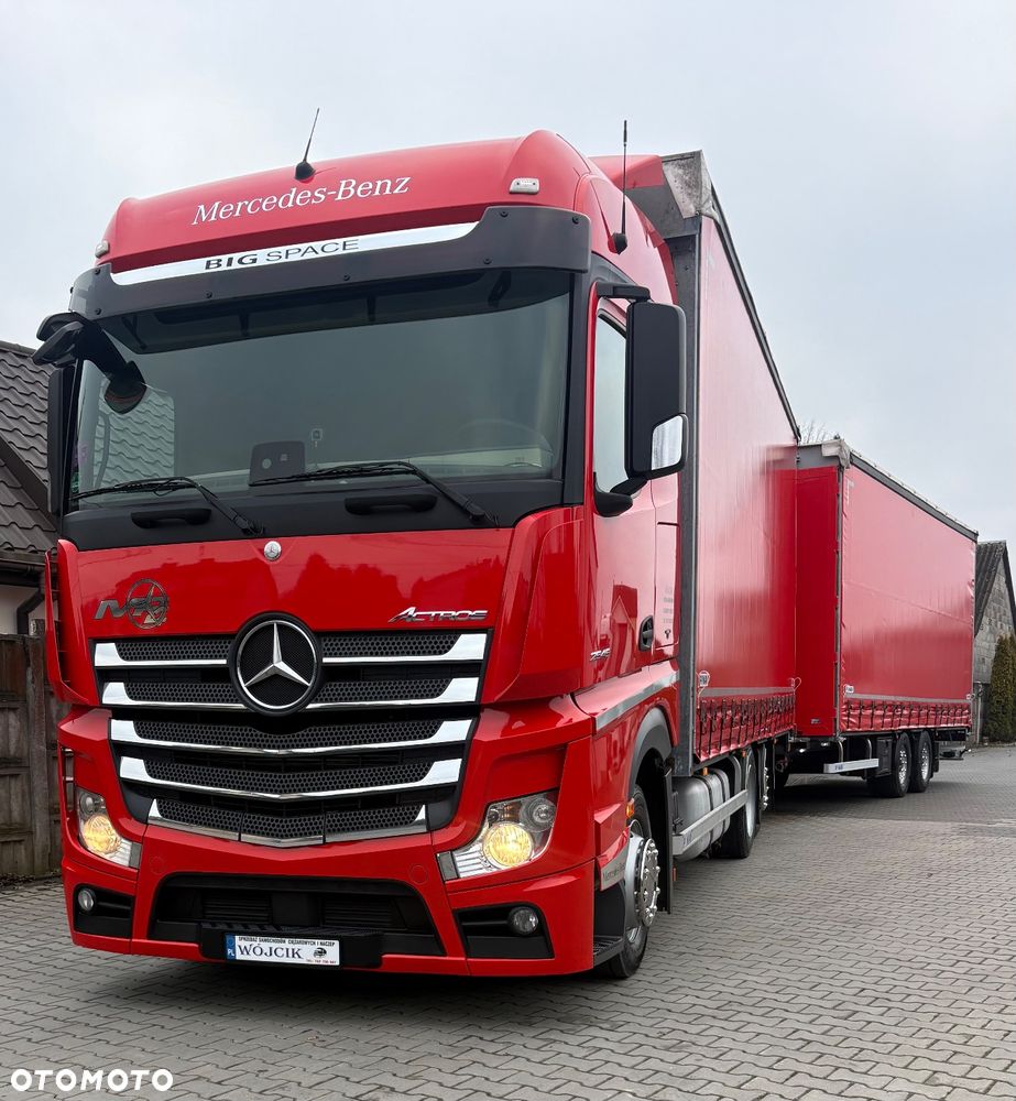 Mercedes-Benz Actros Big Space 2545 Zestaw/Tandem Przejazdowy Nowe Opony - 3