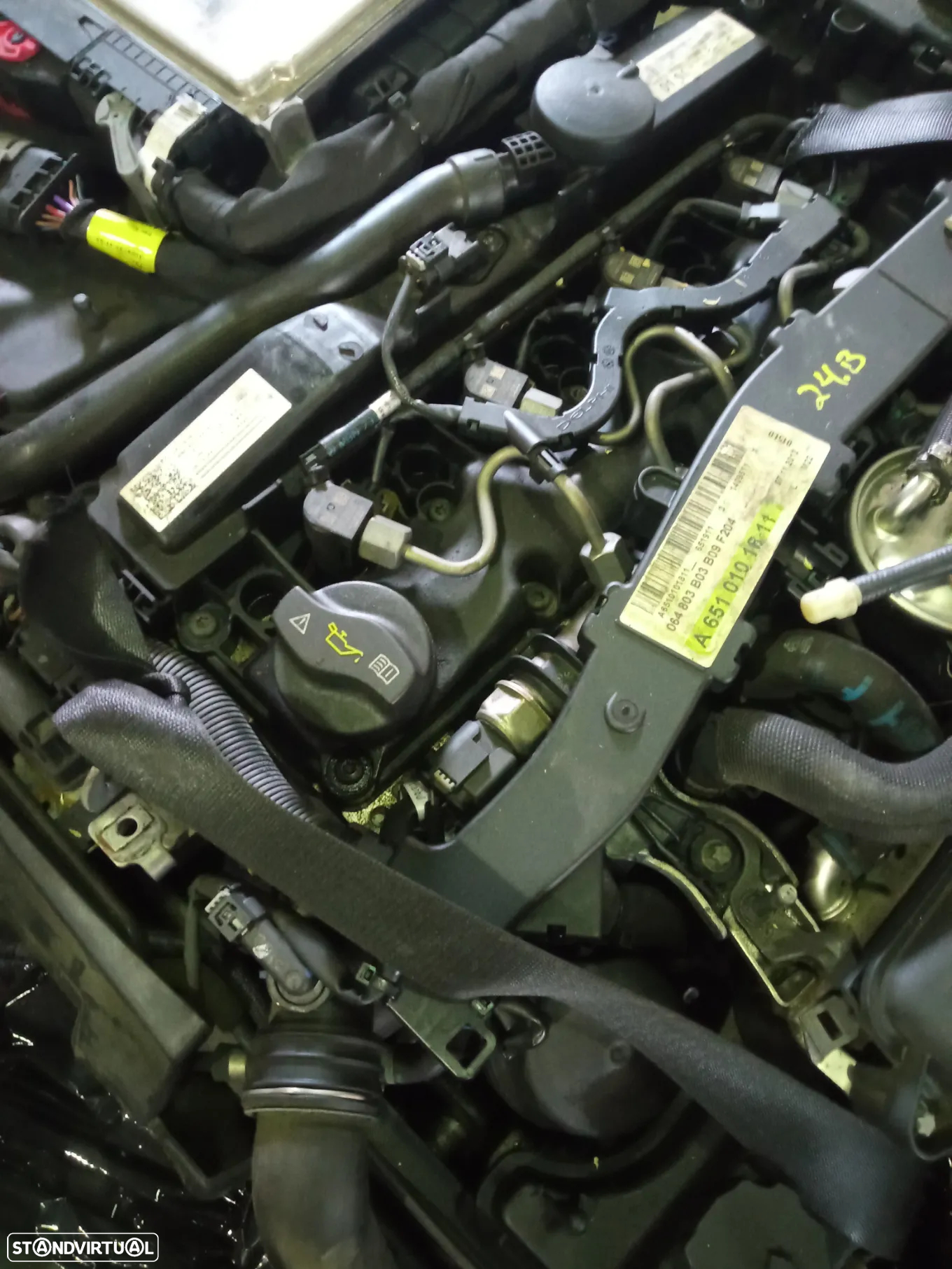 Motor Mercedes C220 Cdi REF: 651 911 - 8