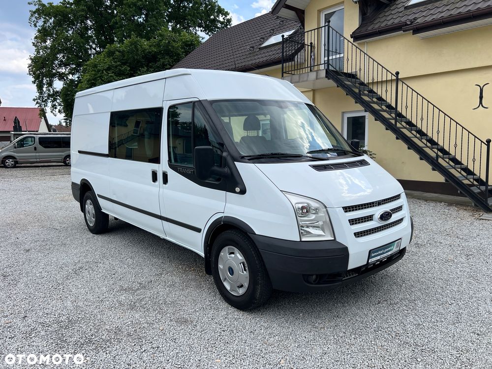 Ford Transit Furgon Brygadowy Doka 6 os. 4x4 AWD L3H2 2.2 TDCI 125KM Webasto HAK - 4
