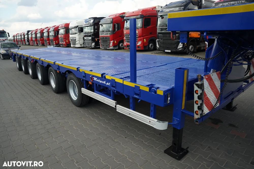 Nooteboom BETON JOS / MCO / EXTENSIBIL / 6 AXE / MTA: 85 TONE / AXE DE DIRECȚIE / SUPORT / 22,5 M / SAF - 32