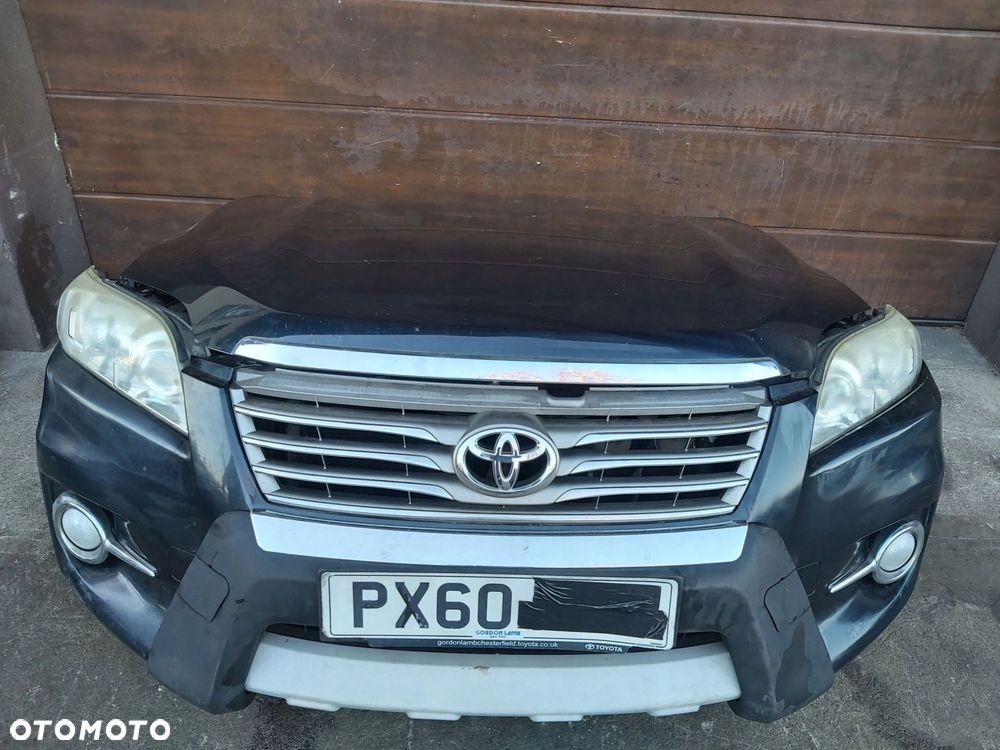 Toyota Rav4 III LIFT kompletny przód zderzak maska pas lampa błotnik 10-12r - 6
