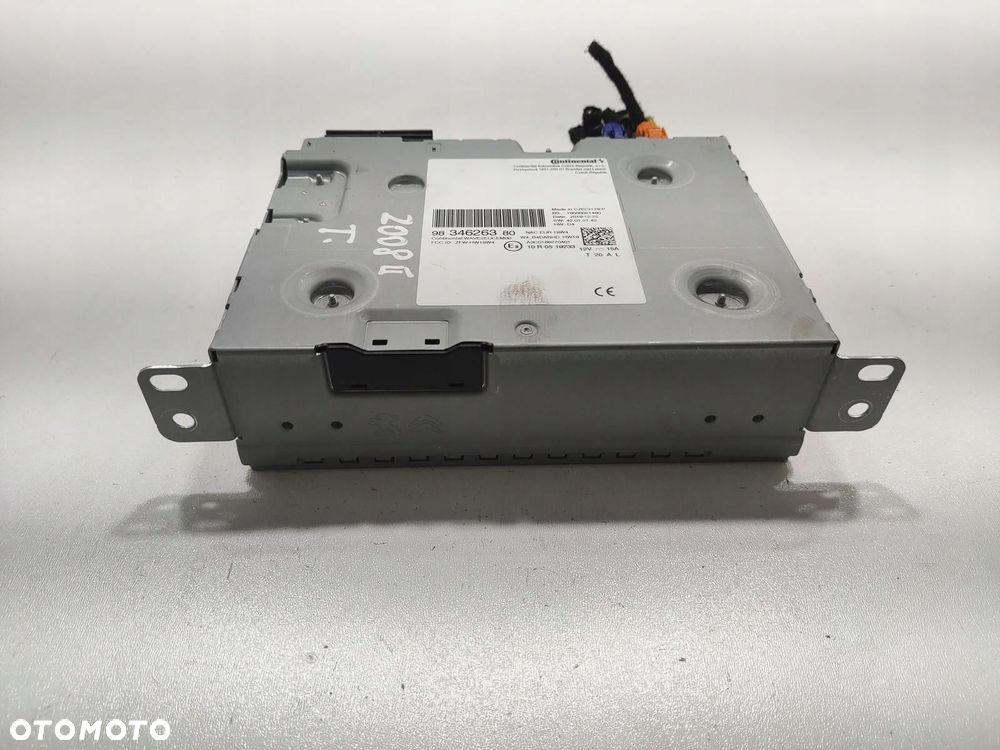 RADIO FABRYCZNE NAWIGACJA PEUGEOT 2008 II 2019-2025 9834626380 - 2