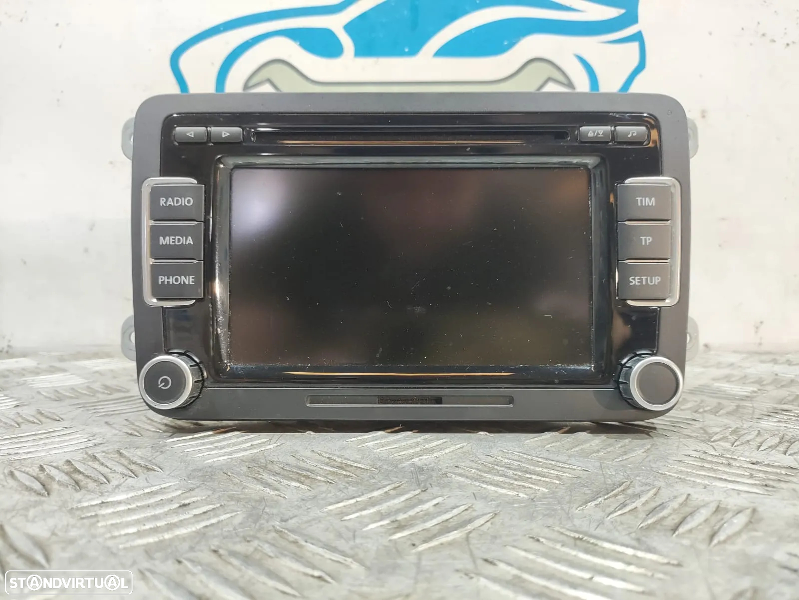 Auto Radio CD DVD GPS Original VW Volkswagen Scirocco 3 III - 2