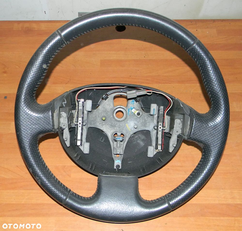 kierownica skórzana skóra RENAULT CLIO MODUS SCENIC MEGANE TRAFIC VIVARO MASTER - 1