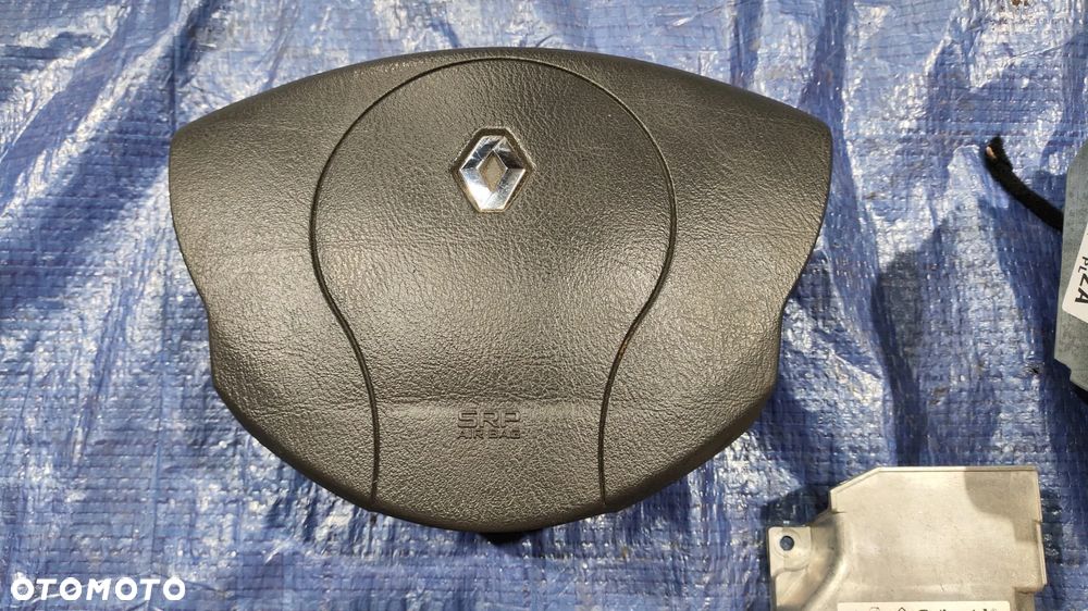 AIRBAG KOMPLET ZESTAW PODUSZKA KIEROWCY PASAŻERA SENSOR PAS BEZPIECZEŃSTWA LEWY PRAWY RENAULT WIND - 2