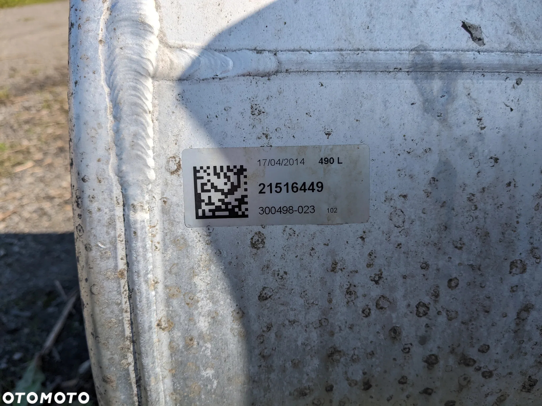 ZBIORNIK PALIWA 490L VOLVO RENAULT 21516449 - 3