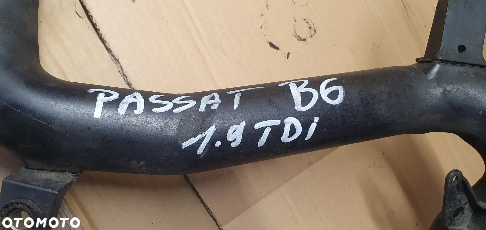 Przewód wąż rura intercoolera VW Passat B6 3C0 1.9 TDI 1K0145762AT 1K0145770B - 9