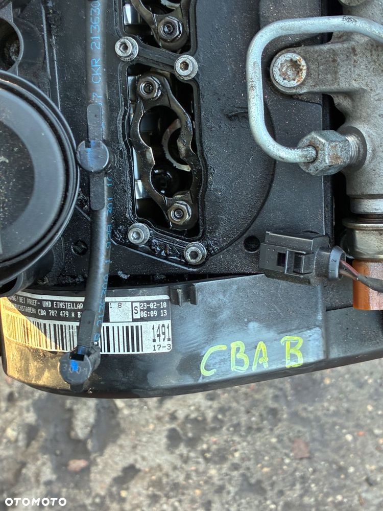 VW  CBAB 2.0 DIESEL 278Tyś. PRZEBIEG SILNIK PLASTIKOWY KOLEKTOR - 3