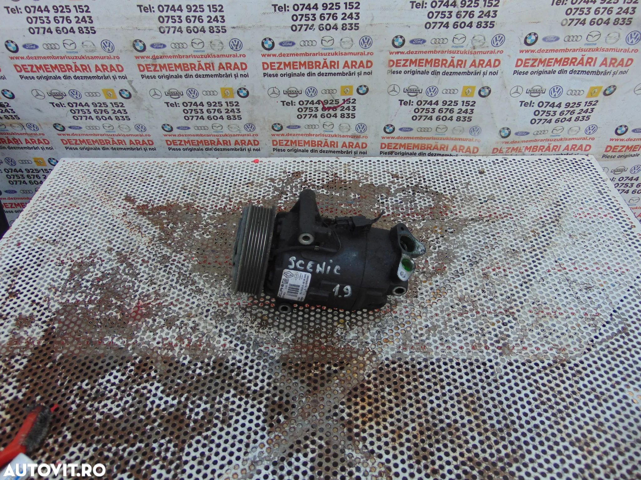 Compresor clima Renault Scenic 2.0 Laguna 3 megane cod 8200669284 - 1