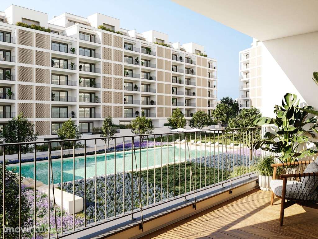 Apartamento T4 com varanda em novo empreendimento em Loures - Grande imagem: 2/51