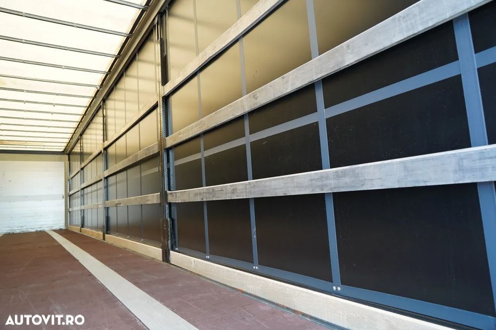 Schmitz Cargobull / CORTINĂ / STANDARD / COȘ PENTRU PALEȚI / AXE SAF / - 19