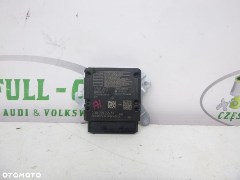 MODÓŁ AIRBAG AUDI A1 82A 2018R 2Q0959655AK