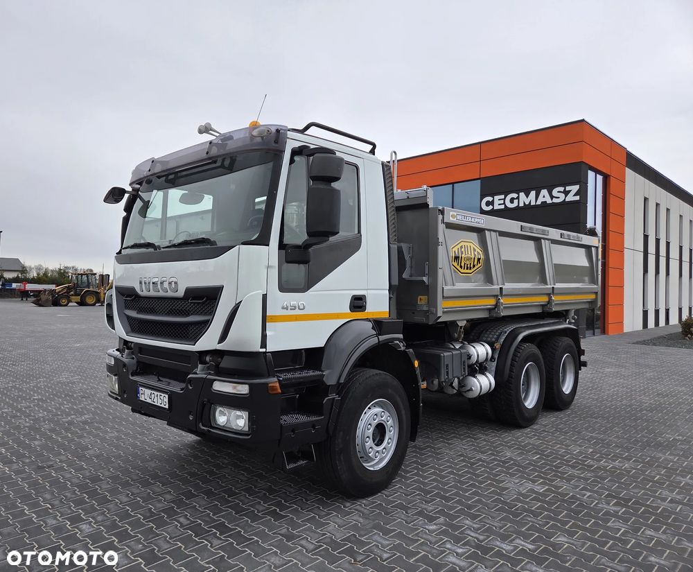 Iveco Trakker 450 / Hydroburta Meiller / 6x4 / Stan idealny!!! / - 15